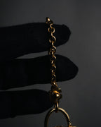 "Christian Dior" 80’s-90’s Miniature handbag motif gold charm