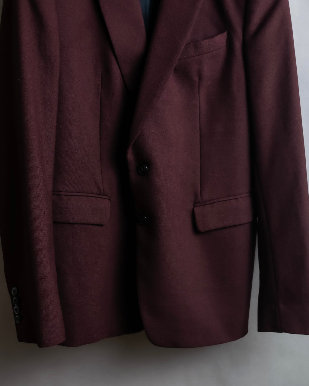 "DRIES VAN NOTTEN" Beautiful burgundy color tailored jacket