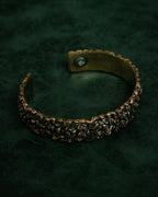 “GUCCI” 2010’s organic relief cuff bracelet