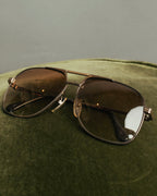 "Burberrys" 90's Classic metal aviator sunglasses
