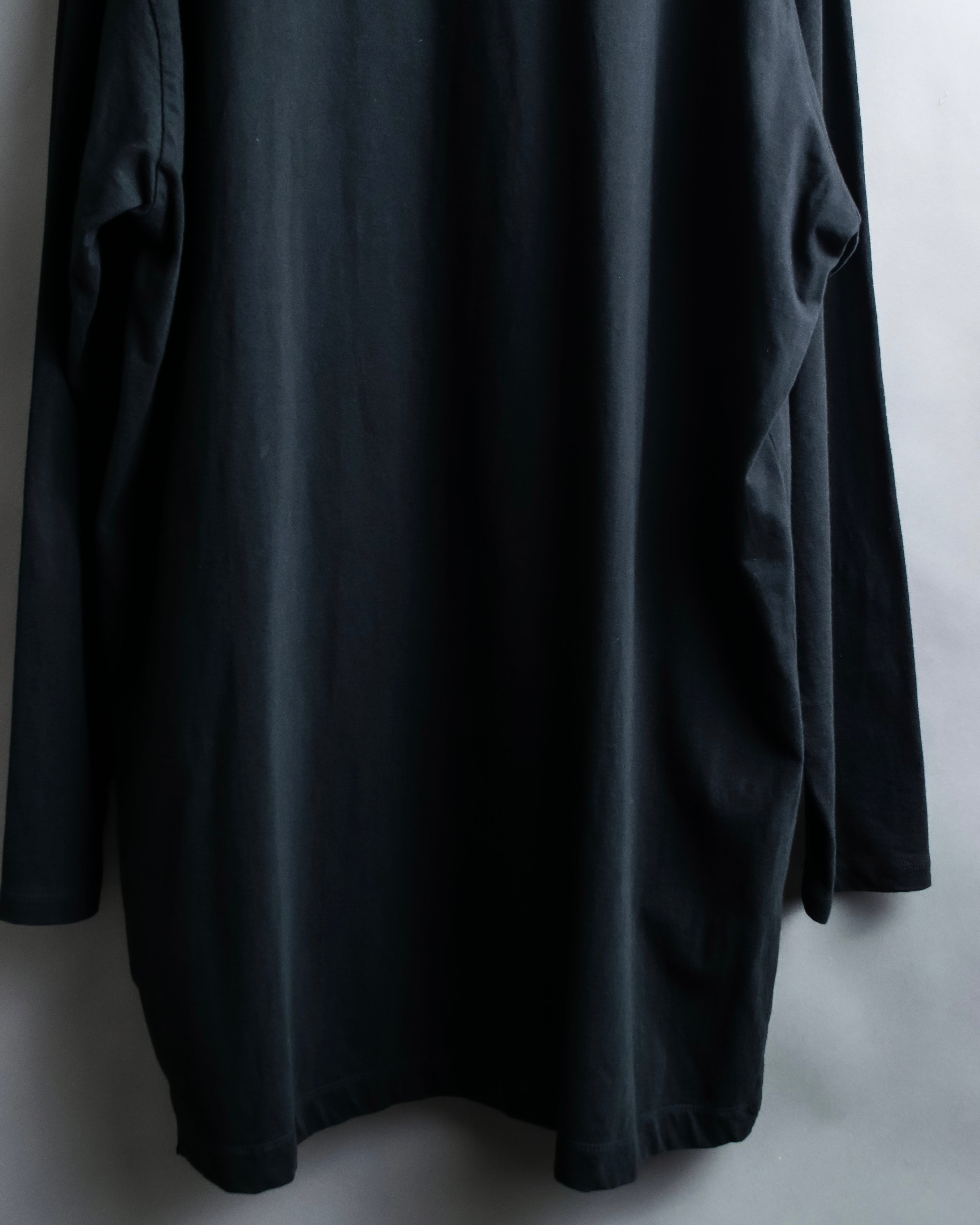 "Ground Y" Double zip design long tops