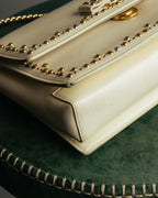 -SPECIAL- “Salvatore Ferragamo” 2015-2017 Vara studded chain shoulder bag