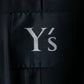 "Y's" 3 button jacket and tapered slacks oversize set up