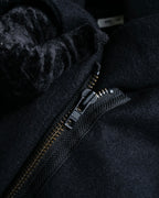 "HELMUT LANG" Short length wool riders jacket
