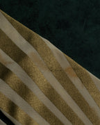 "JEAN PAUL GAULTIER" Radiation gold & human pattern silk neck tie