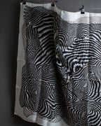 "HERMES" Zebra abstract print Carre 90 silk scarf