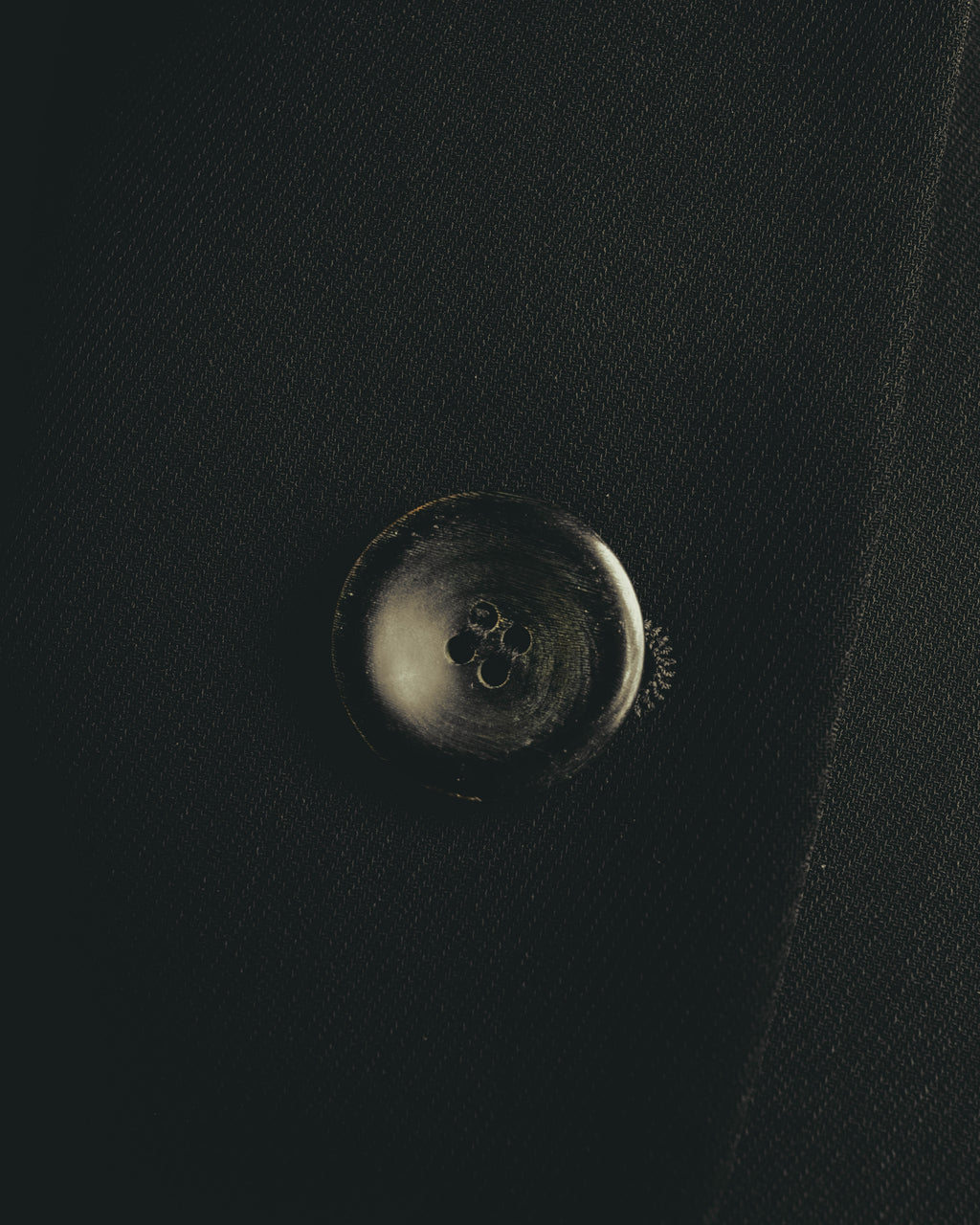 "DONNA KARAN NEW YORK" 90's Satin trimmed wool blazer