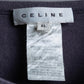 "CELINE" Charm logo print box silhouette T-shirt