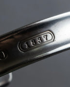 "Tiffany&Co" 1837 collection sterling silver cuff bangle