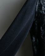 "MAISON MARGIELA"
Fur docking high gauge knit