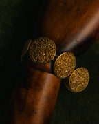 -SPECIAL- “YVES SAINT LAURENT” 80’s-90’s Lava texture statement bracelet