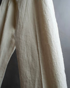 "JIL SANDER" Deep pleat wide tapered slacks