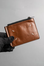 "MAISON MARGIELA" 4-tag design leather money clip
