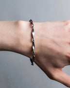 "GEORG JENSEN" Twisted detail silver bracelet