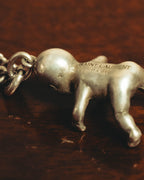 "Saint Laurent" 10's-20's Sculptural doll pendant necklace