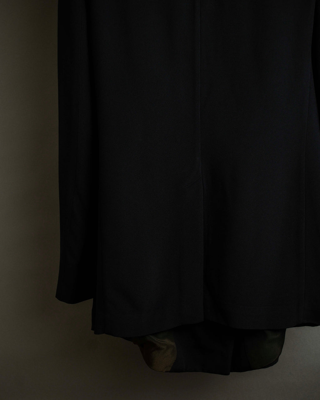 "GUCCI" Three-dimensional lapel design draped tailored jacket