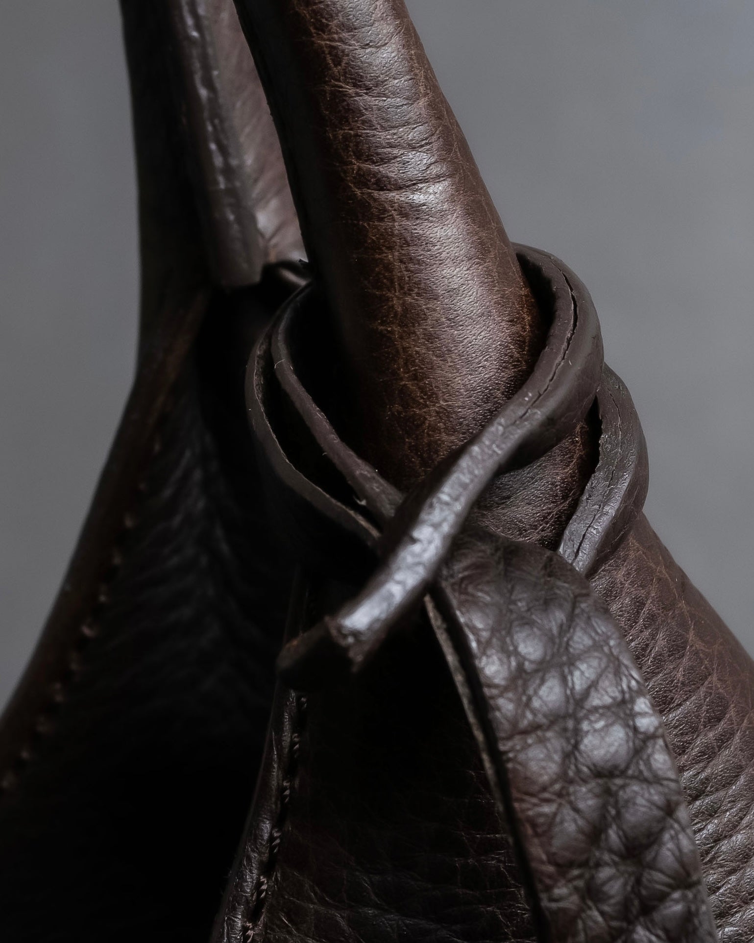 "Sergio Rossi" Flexible leather one-handle bag