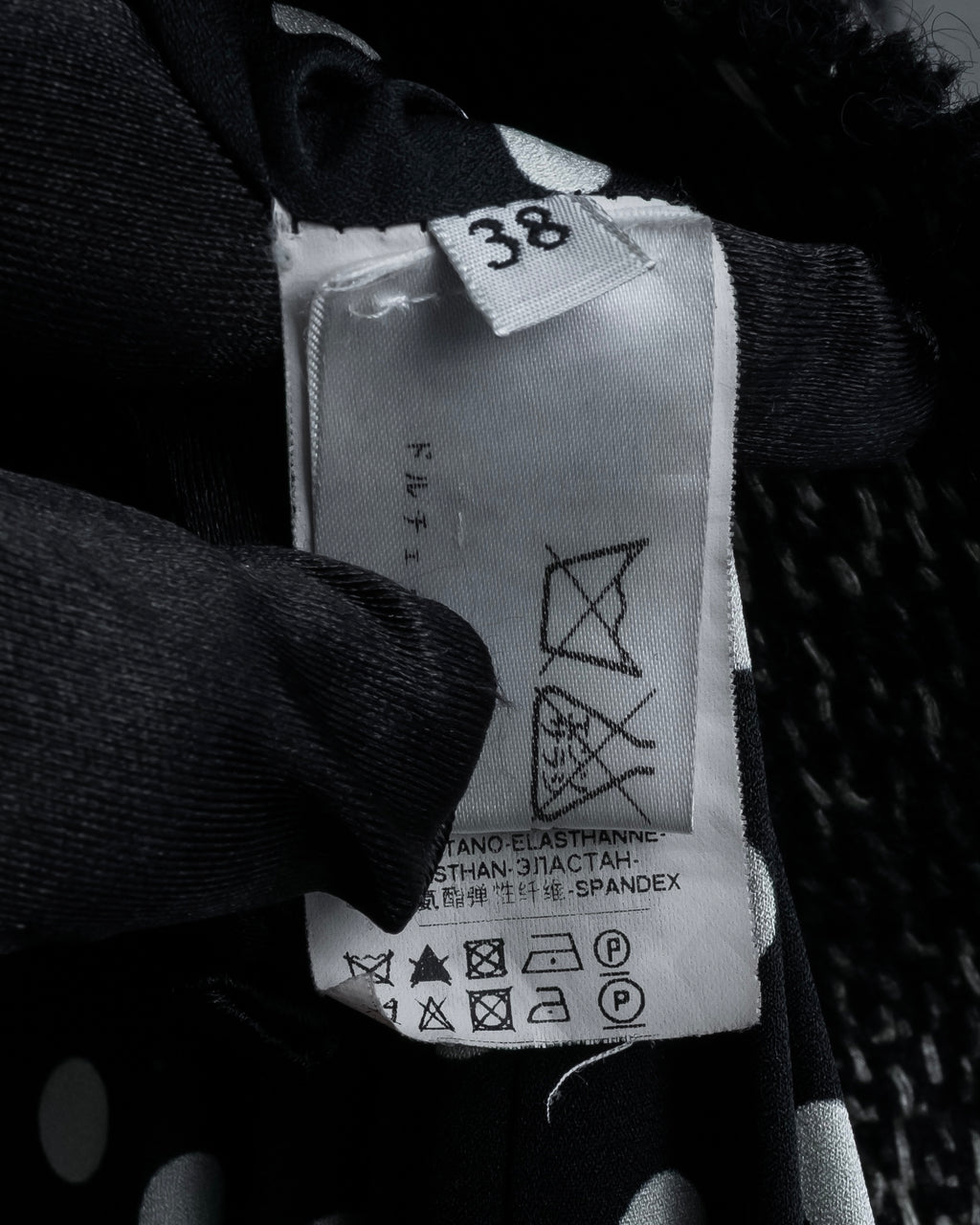 "Dolce & Gabbana" Double-breasted beautiful tweed long coat