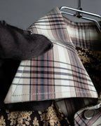 "GUCCI" Floral and checkered western shirt