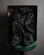 "GUCCI" 90’s-00’s shearling lined engineer boots