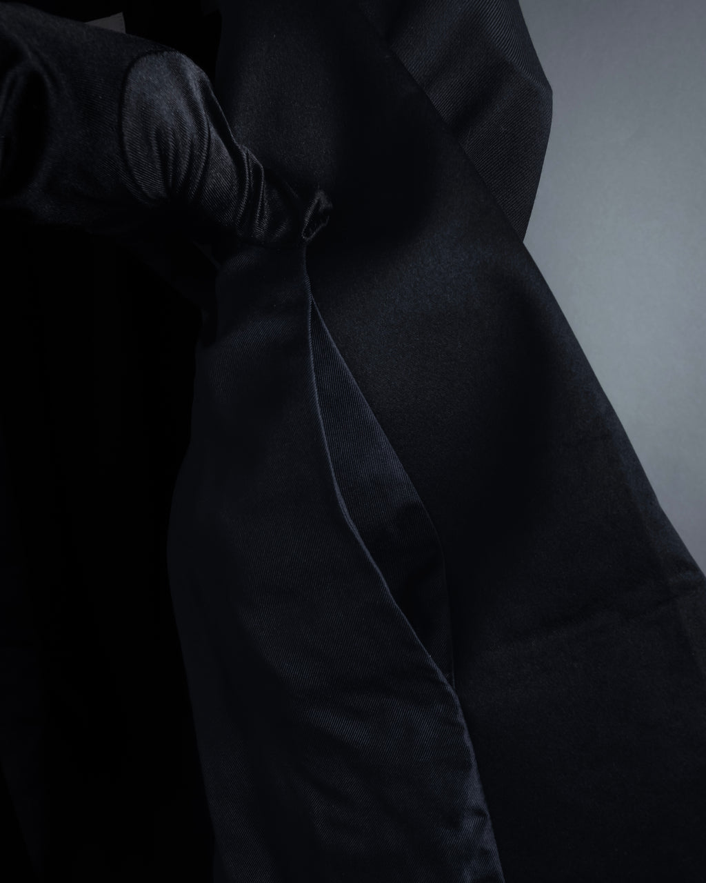 "Saint Laurent Paris" Modern tailcoat design jacket