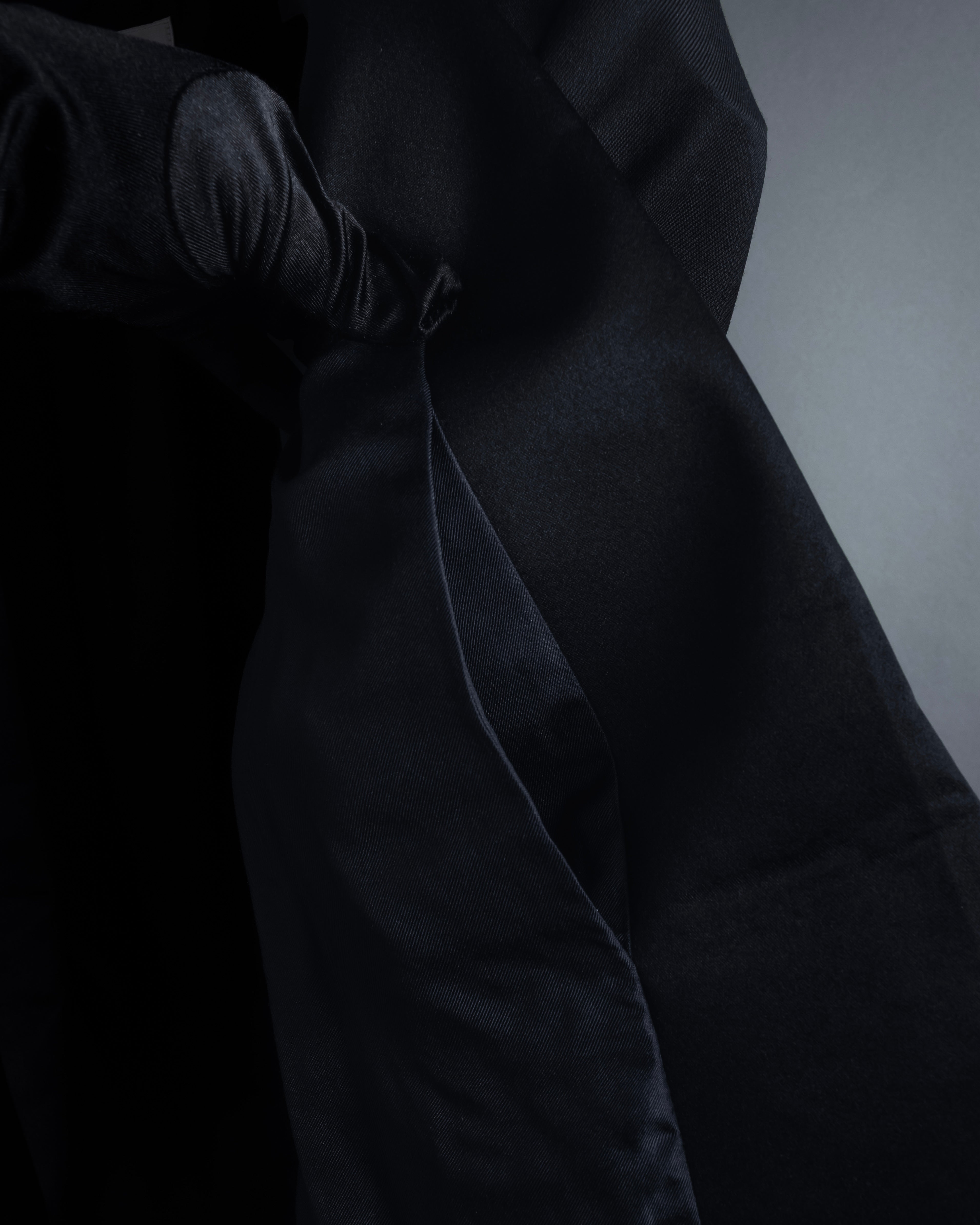 "Saint Laurent Paris" Modern tailcoat design jacket