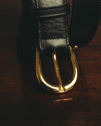 "CELINE" 90's-00's Classic horse carriage waist belt