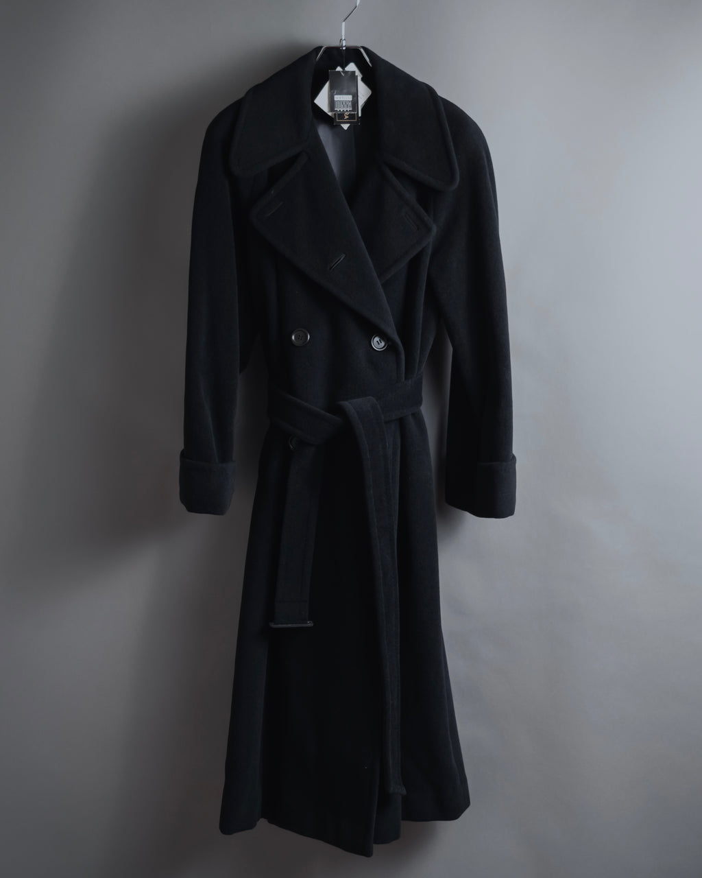 “SOPRANI DONNA” Tailored double-breasted long coat