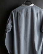 "MAISON MARGIELA" 21SS Long tail design band collar shirt