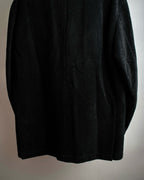 "BURBERRY" Thick wale corduroy oversized tailored jacket