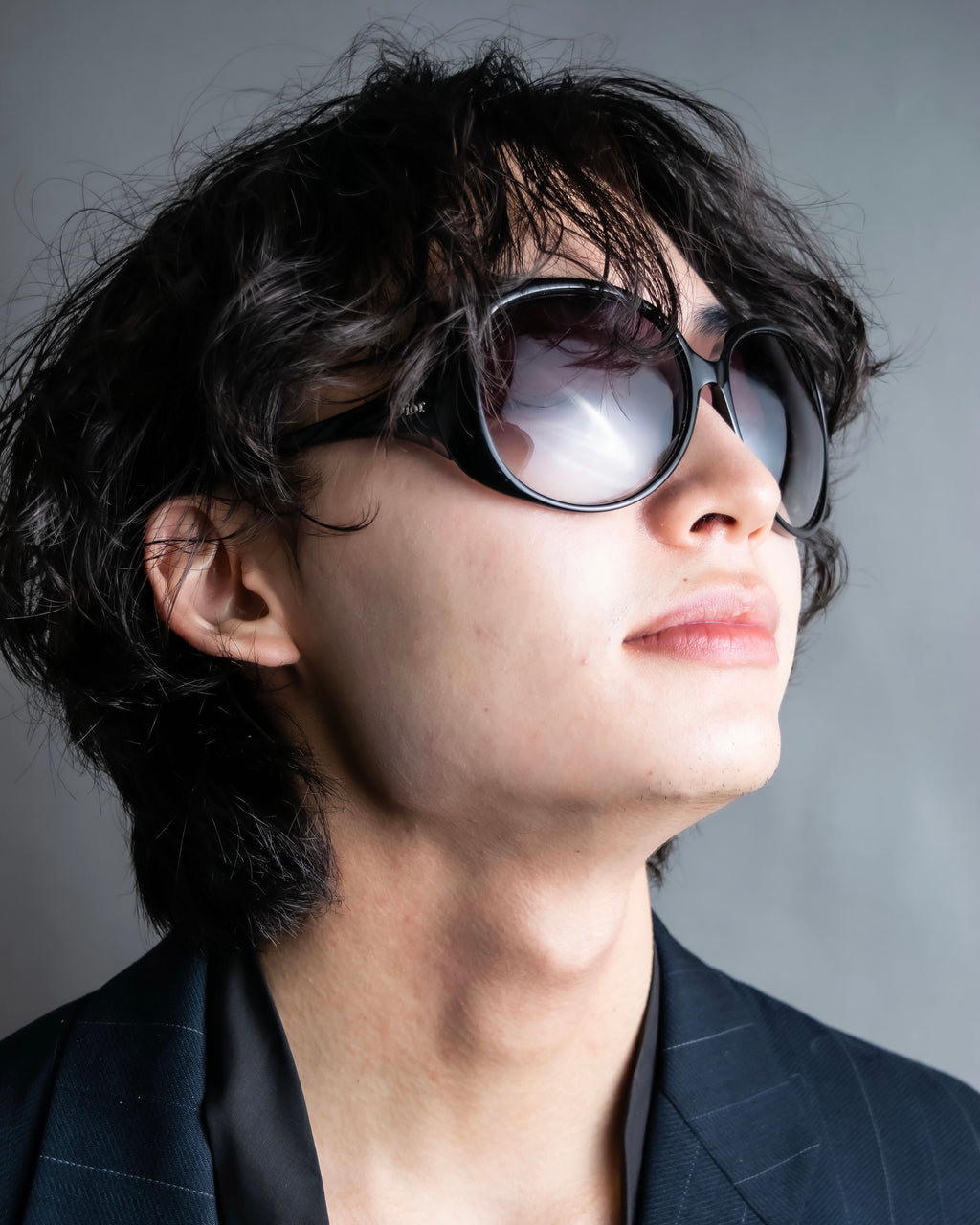 “Dior” Butterfly flame curved surface sunglasses