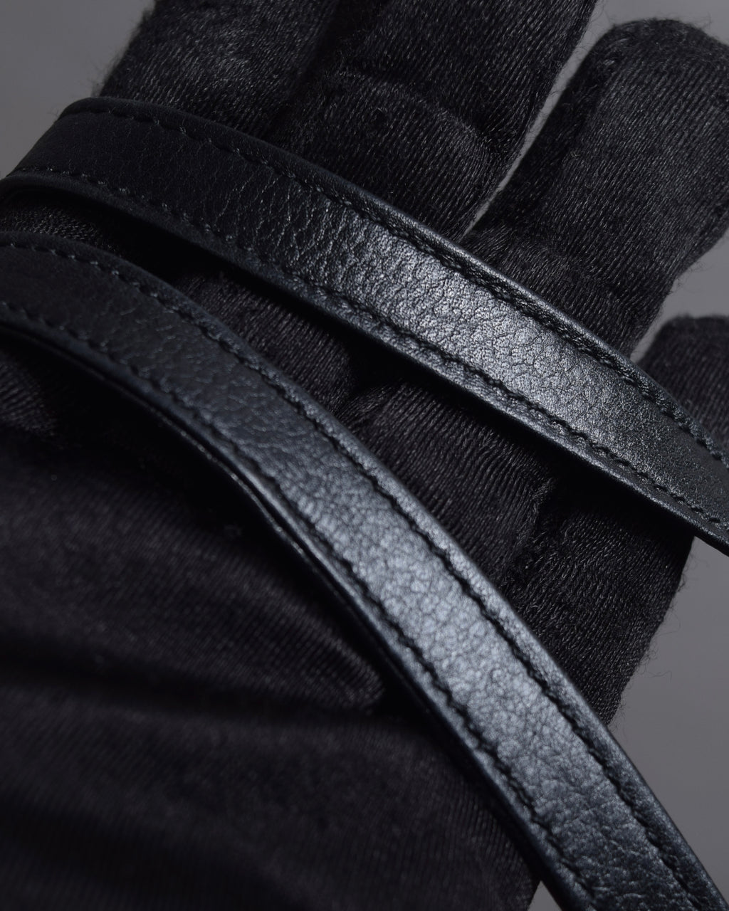 "Christian Dior" Structured flap design gold clasp leather bag