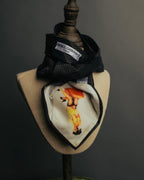 "Dolce & Gabbana" 00's-10's Silk wool scarf tie