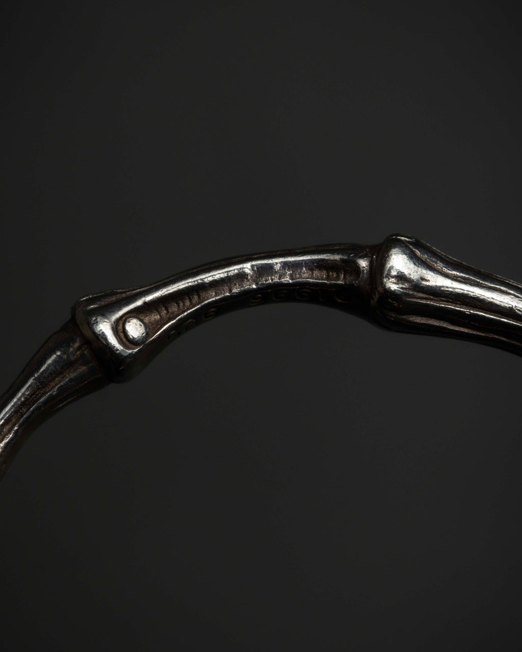 "Tiffany&Co" Bamboo motif design silver 925 bangle