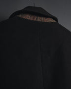 "ETRO" 08AW graphic-lined double-breasted coat