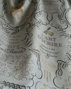 "HERMES" LART DECRIRE Carré  90 silk scarf