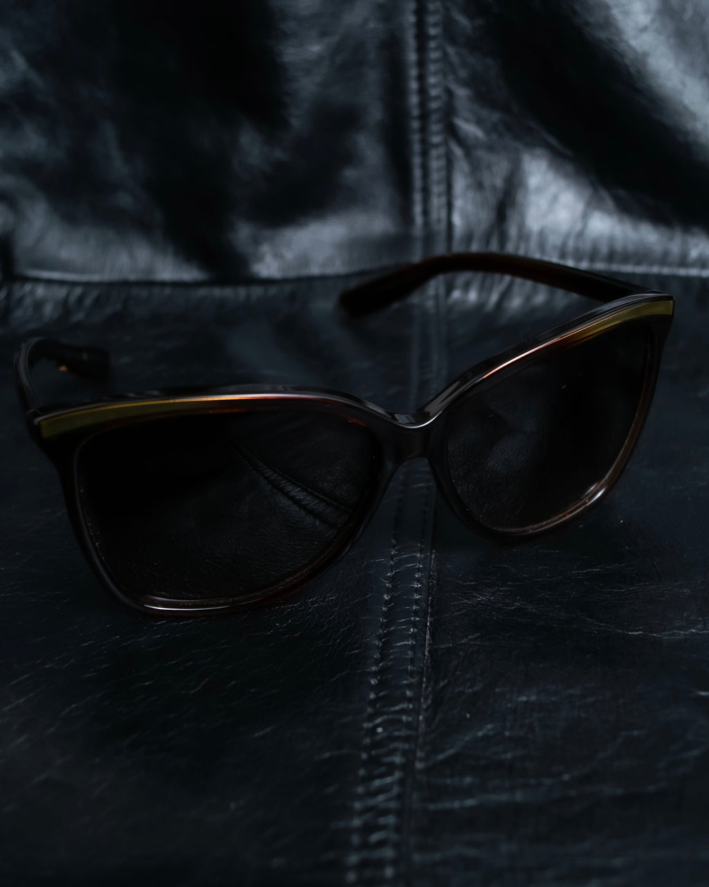"BOTTEGA VENETA" Butterfly frame tortoiseshell sunglasses