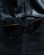 "BOTTEGA VENETA" Butterfly frame tortoiseshell sunglasses