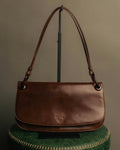 “PRADA” 2000’s Minimal leather shoulder bag