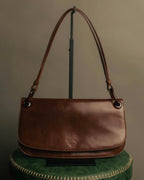 “PRADA” 2000’s Minimal leather shoulder bag