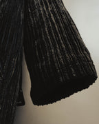"Christian Dior" 80's-90's Classically tailored belted double-breasted coat