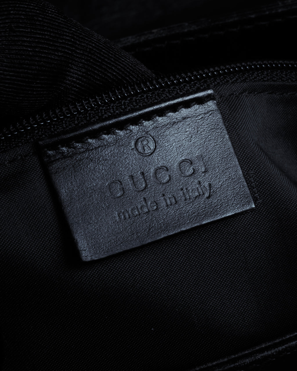 "GUCCI" Combination design hair calf leather bag