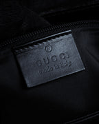 "GUCCI" Combination design hair calf leather bag