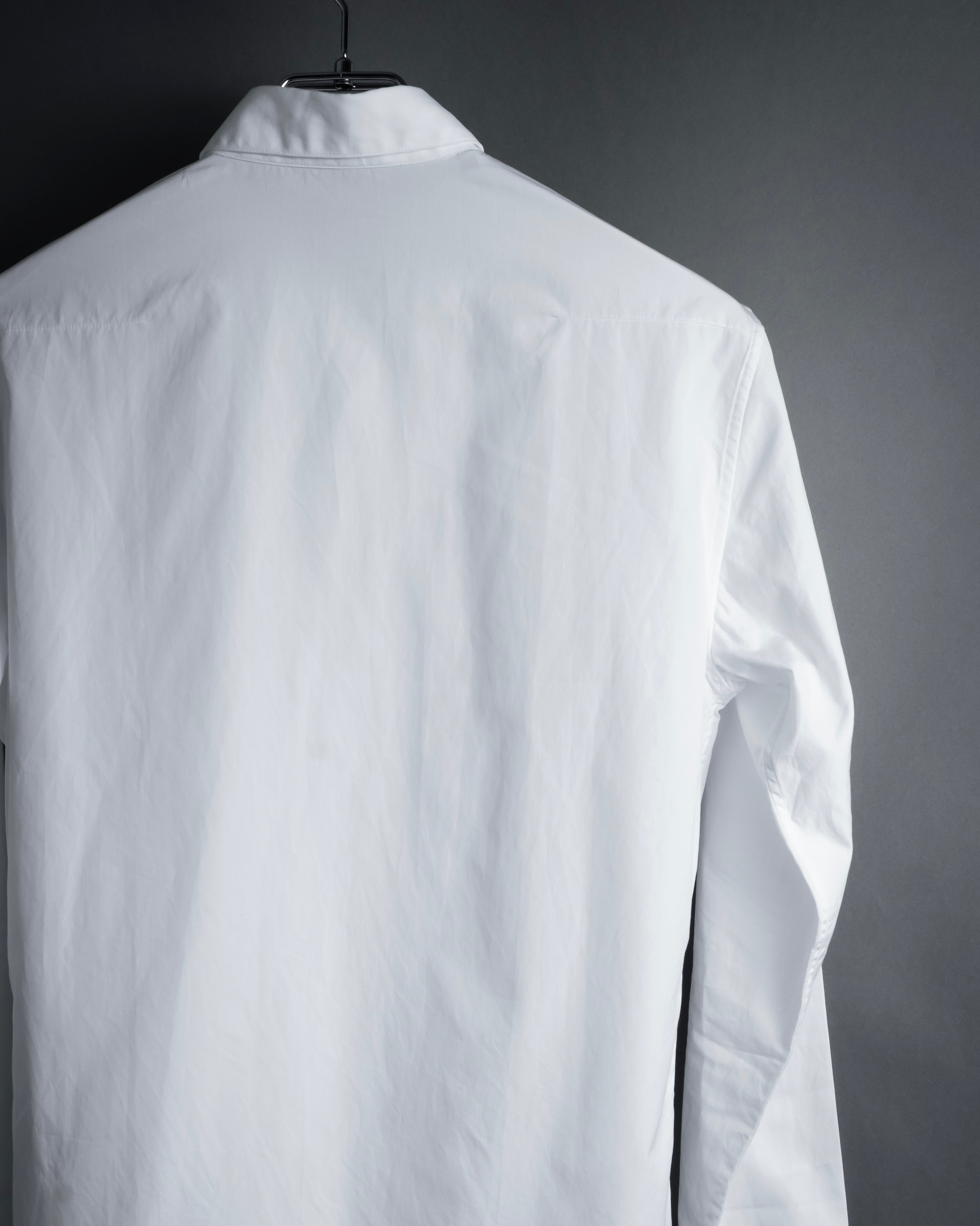 "DIOR HOMME" 00's Edith Slimane design sophisticated white shirt