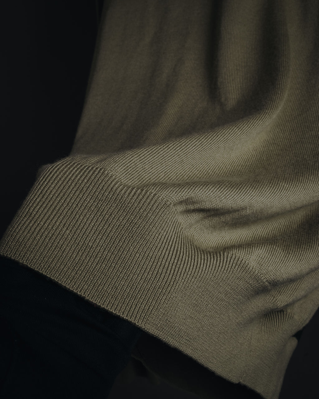 "BURBERRY" 00’s classic argyle v-neck wool knit