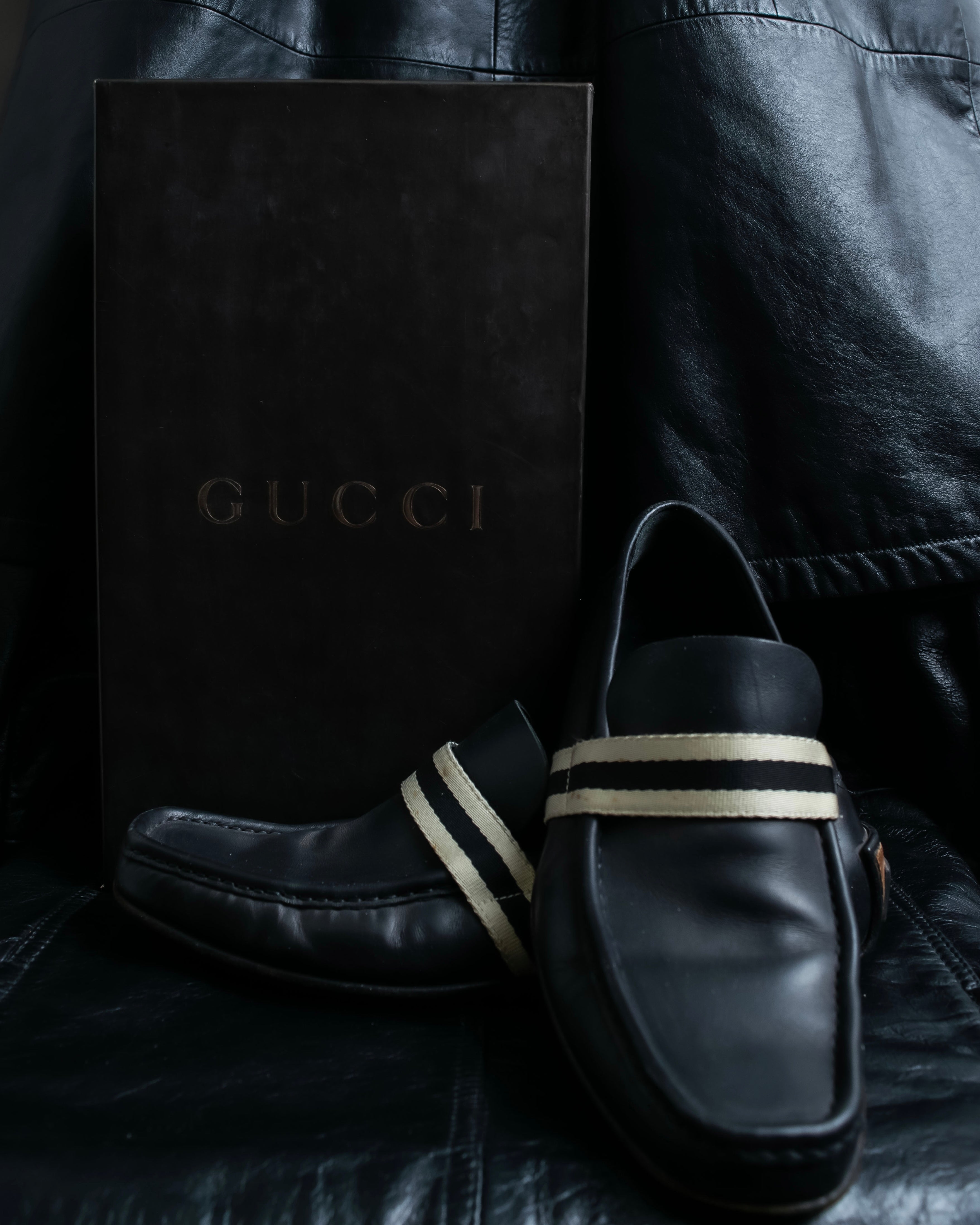 "GUCCI" Shelly line detail driving shoes