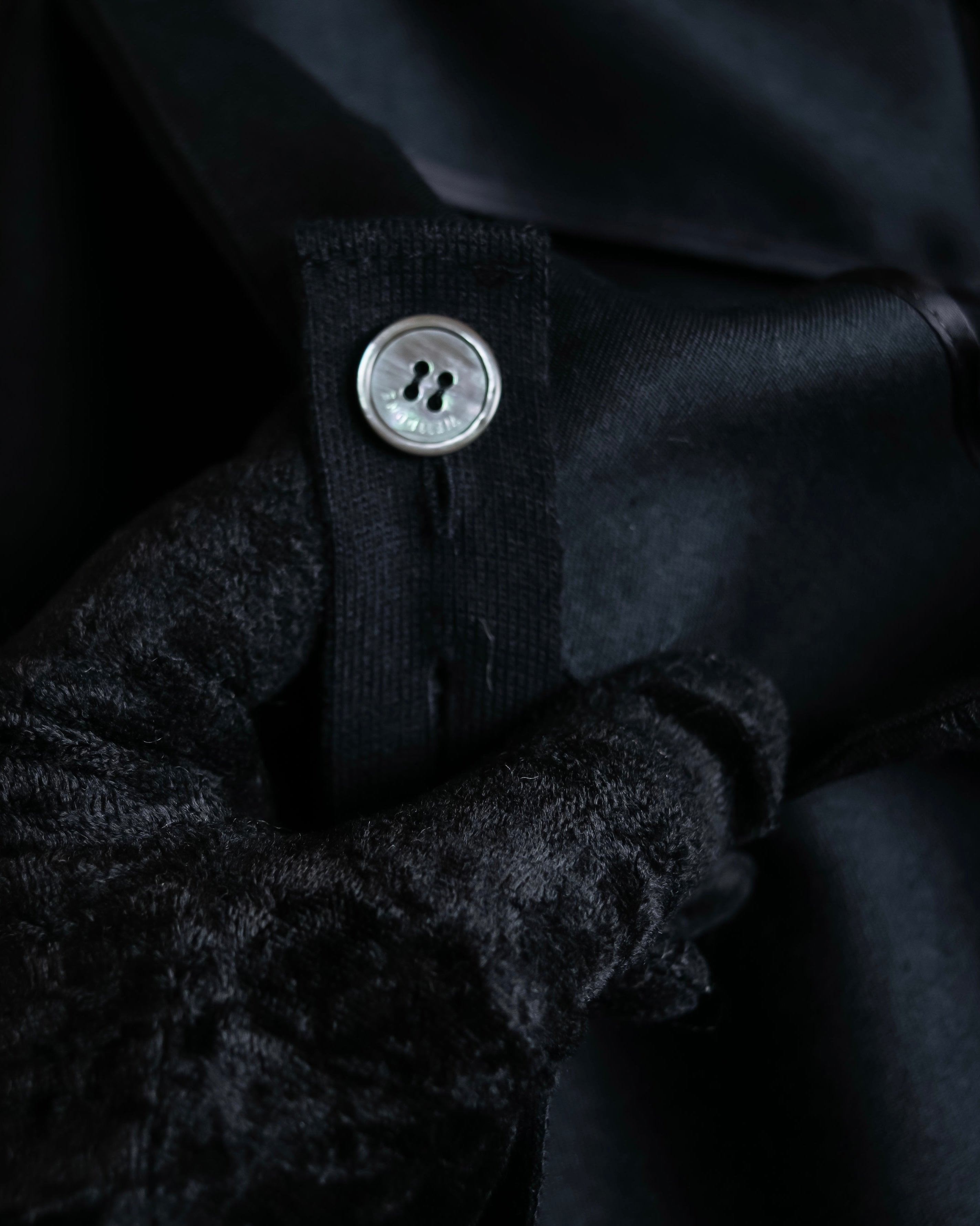 "WE11DONE" Flare silhouette super maxi skirt