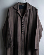 "pas de calais" compact collar long dress