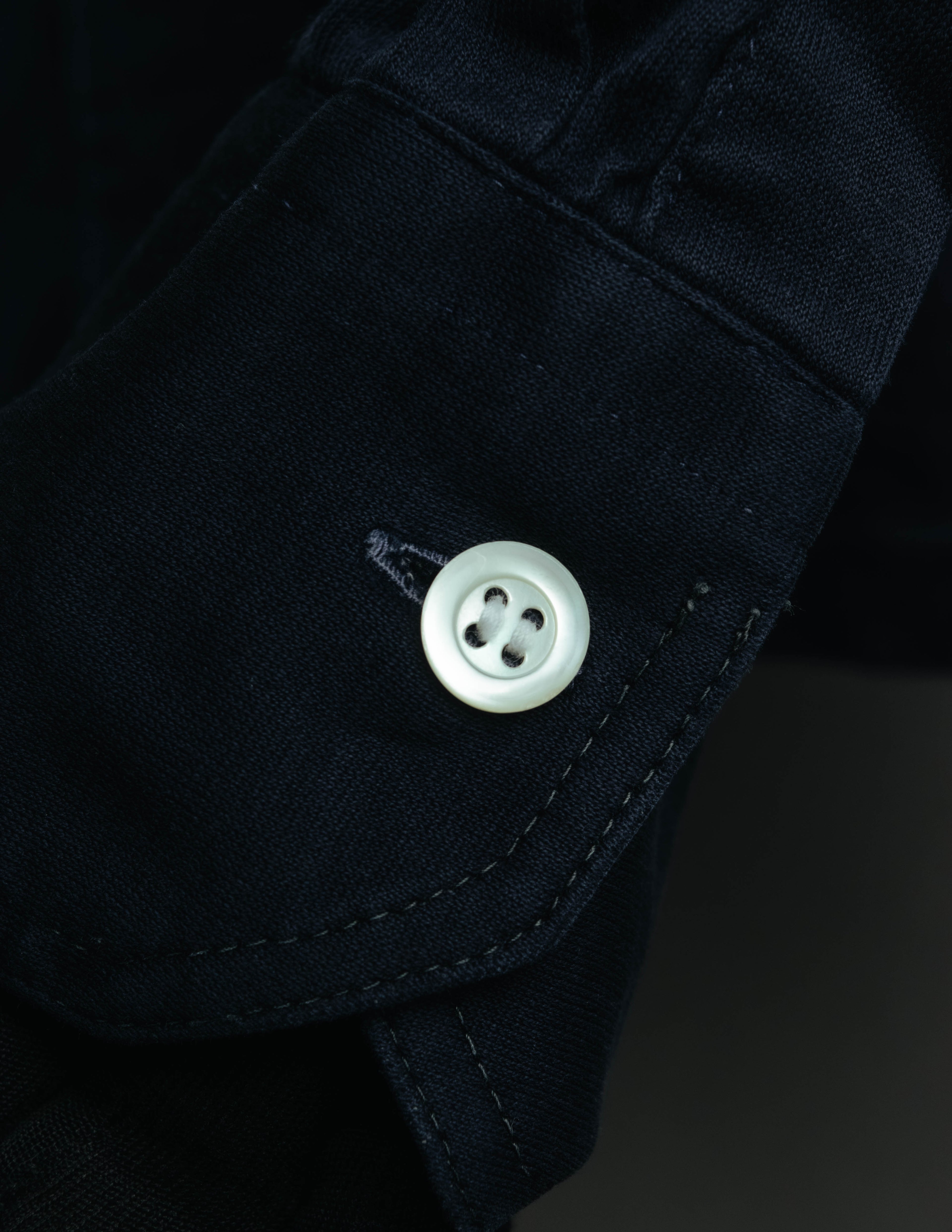 "CÉLINE" 70's-80's Sulky logo embroidered long sleeve shirt