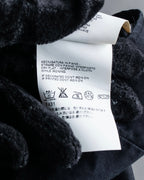 "MAISON MARGIELA" 13SS Panel design sleeveless black shirt